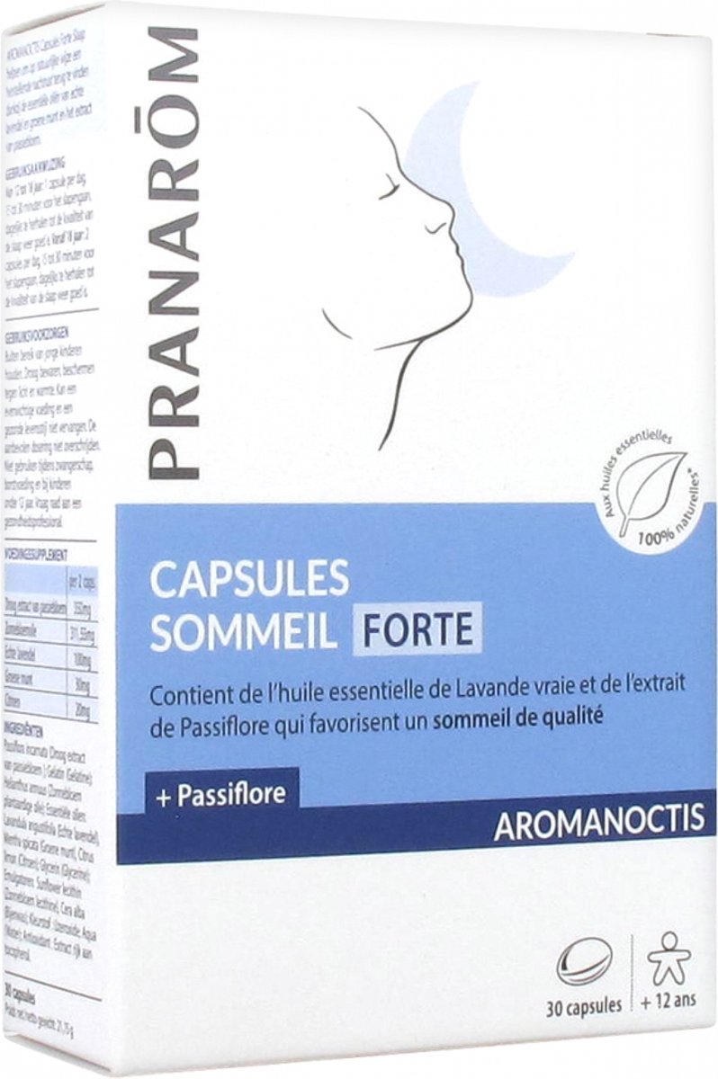 Goedkoopste Pranarôm Aromanoctis Capsules Sommeil Forte 30 Capsules