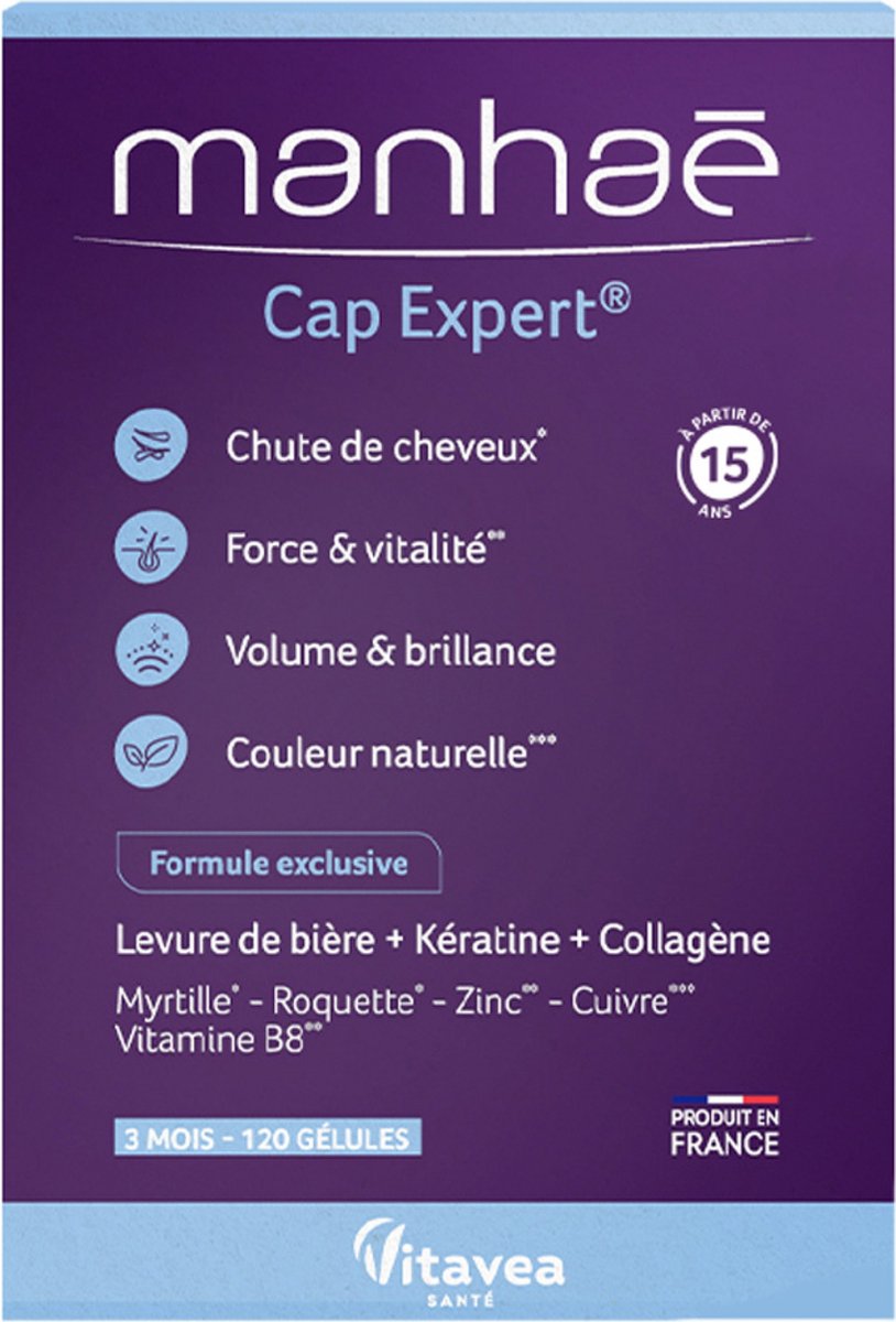 Goedkoopste Vitavea Manhaé Cap Expert 120 Capsules