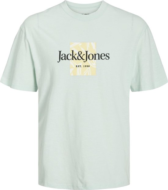 JACK&JONES PLUS JORLAFAYETTE BRANDING TEE SS CREW PLS Heren T-shirt