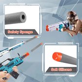 CHPN - Fléchettes adaptées à Nerf - Mega Blaster Guns - Fléchettes - Flèches - Grijs - 10 pièces - Fléchettes de tir - Mousse