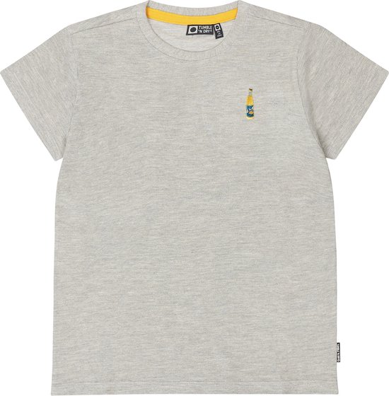 Tumble 'N Dry Vito Jongens T-shirt - light grey melange - Maat 146/152