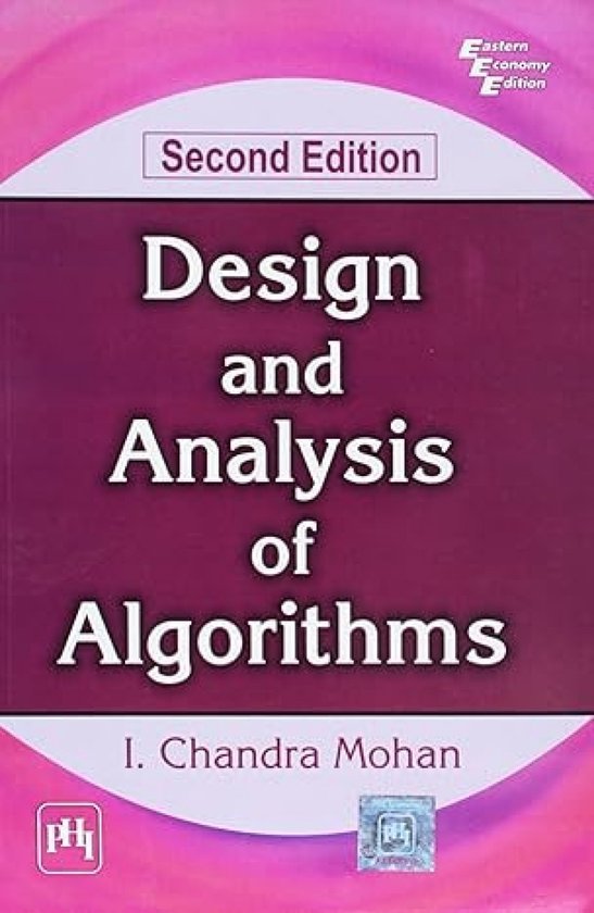 Design and Analysis of Algorithms | 9788120345751 | Chandra Mohan ...