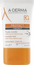 A-DERMA Protect Pocket Invisible Fluid Zeer Hoge Bescherming 30 ml