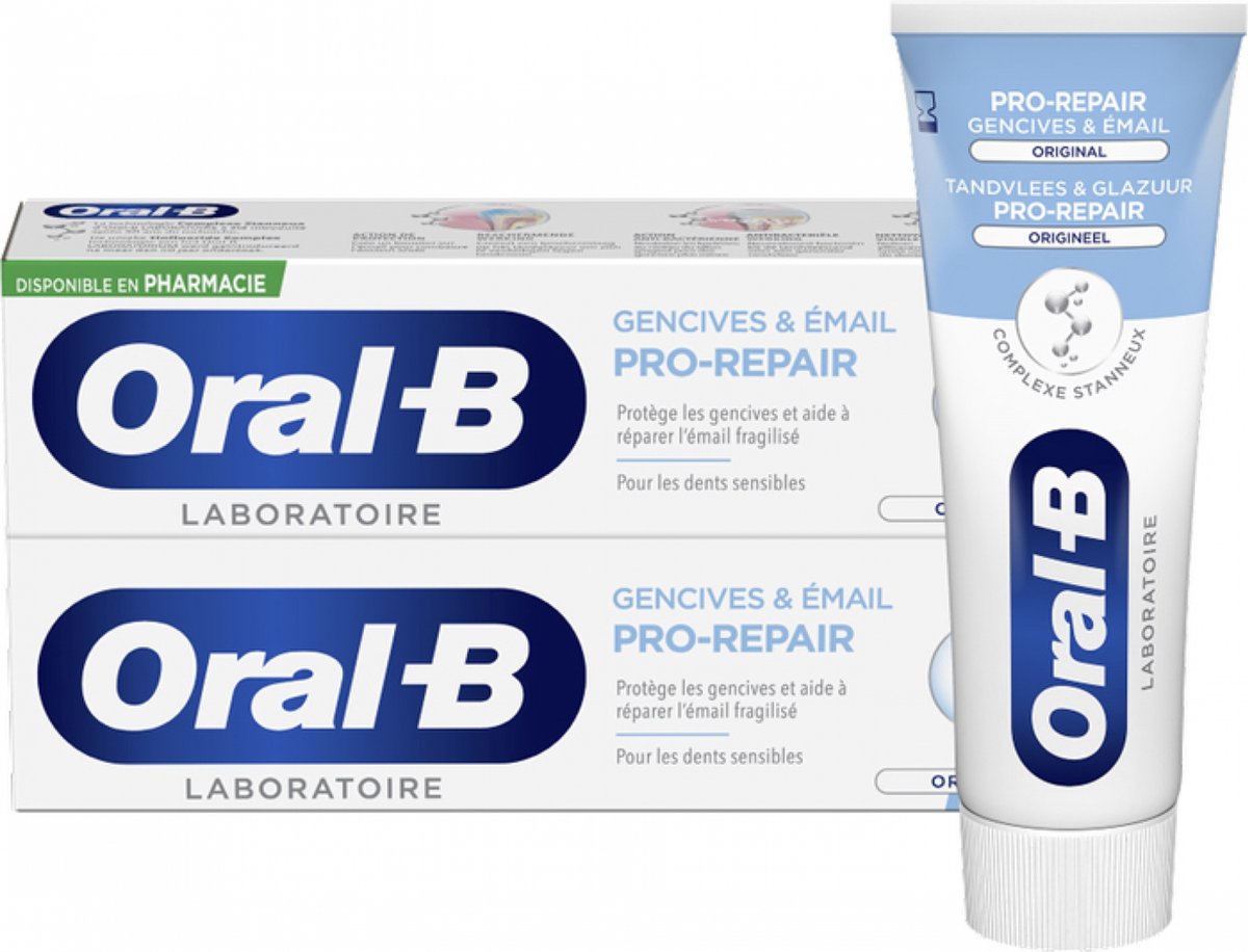 Oral-b Lab Pro-repair Origineel 2x75ml