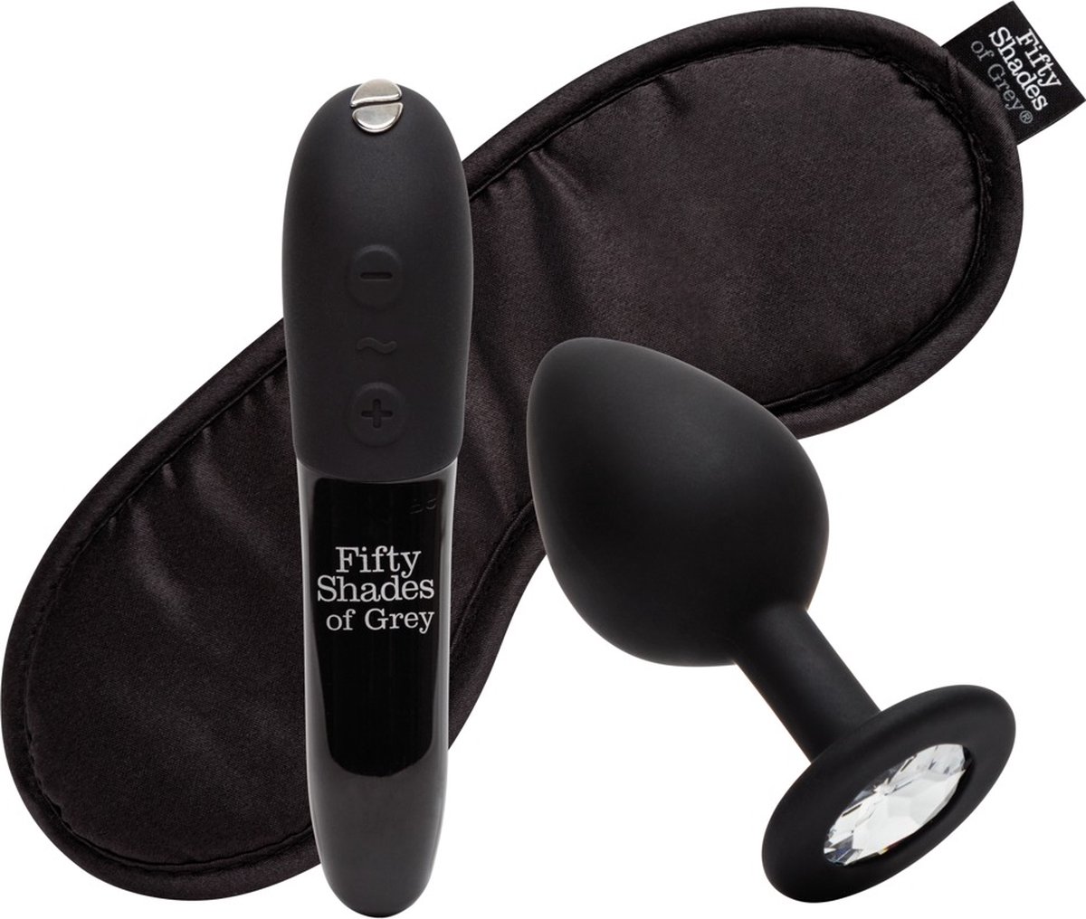 Goedkoopste Vibrator set Fifty Shades Of Grey - Oplaadbaar - 7 vibratiestanden en 8 snelheden