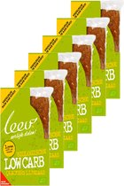 Leev® Bio | Low Carb Qrackers | Lijnzaad | 6 stuks | 6 x 80g (3 x 2 crackers) | Eiwitrijke voeding | Koolhydraatarme Crackers