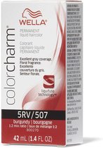 Wella Color Charm Liquid Haircolour - 5RV - Burgundy - Wella Haarverf - Wella Haarkleuring - Rood - Bordeaux rood