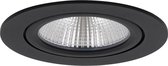 Ledmatters - Inbouwspot Zwart - Dimbaar - 7 watt - 970 Lumen - 4000 Kelvin - Koel wit licht - IP65 Badkamerverlichting