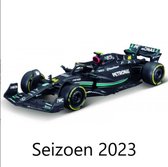 Burago - Mercedes W14E - Lewis Hamilton 44 - Voiture Saison 2023