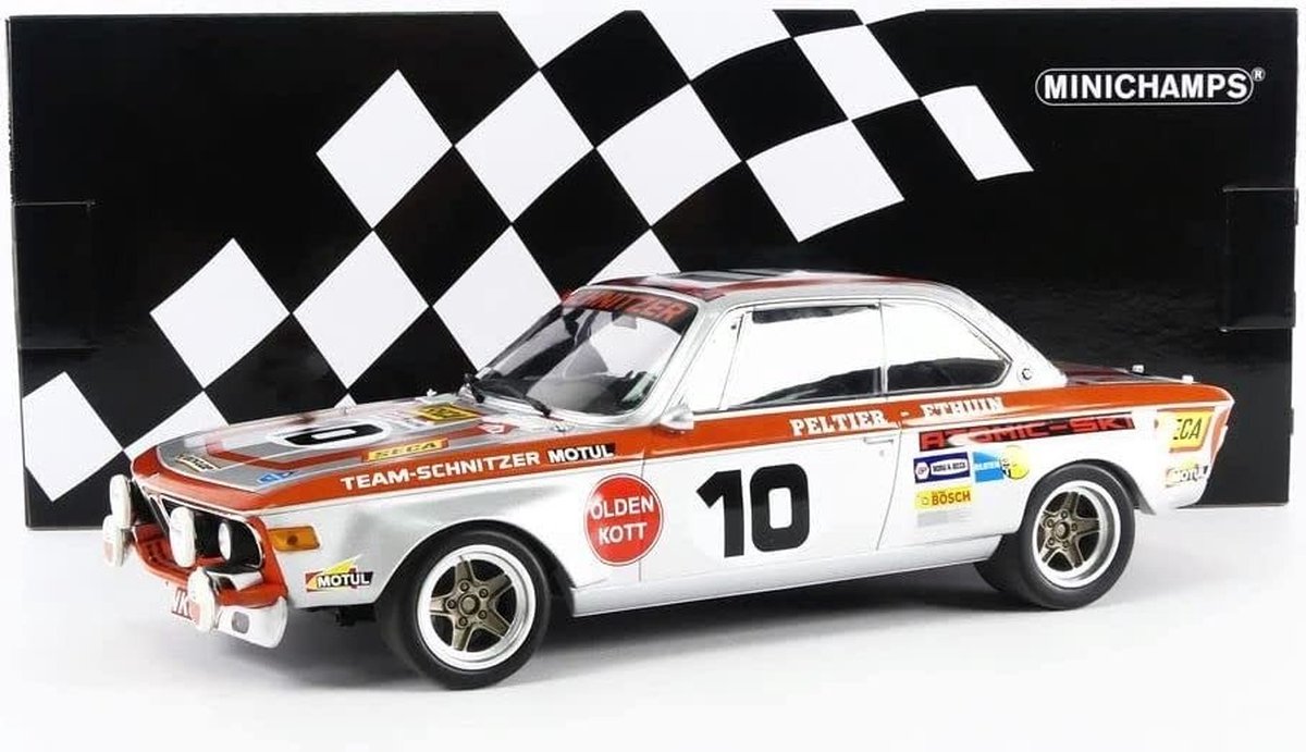 BMW 2800 CS Team Schnitzer-Motul #10 24h Spa 1972 - 1:18