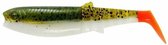 Shad cannibale à équipement sauvage | 17,5 cm | 52g | Olive Orange Hot | 2 pièces