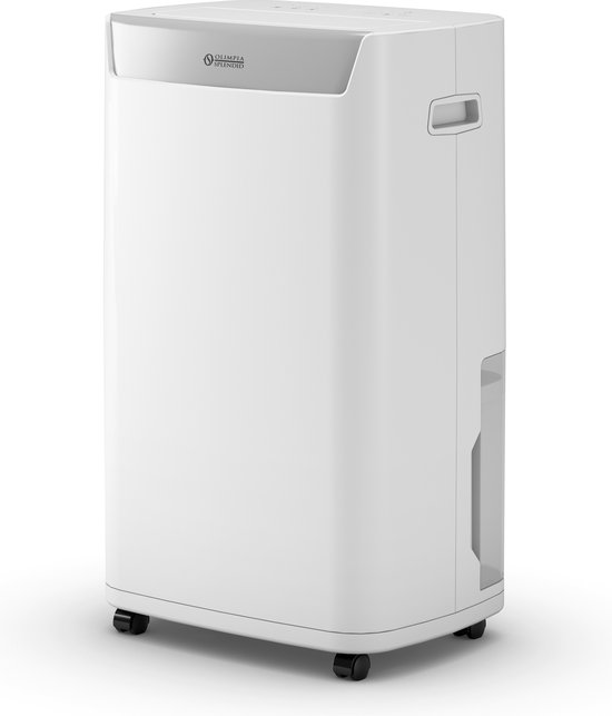 Foto: Airking luchtontvochtiger 12l per dag 2l waterreservoir was droog functie slaapkamer badkamer en woonkamer vochtopnemer voor in huis dehumidifier zwart