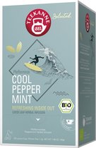 Teekanne - Cool Peppermint - biologisch - kruidenthee - luxe piramidezakjes - geschikt voor horeca en kantoor - 8 doosjes
