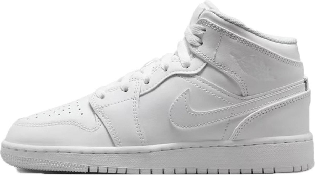 Nike Nike Air Jordan 1 Mid Sneakers Unisex Wit