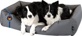 BedDog Medium Hondenbed – Hondenkussen - Hondenmand Hondensofa Wasbaar - Hondenbedden voor middelgrote honden - Hondenmand Alicante stof en Cordura
