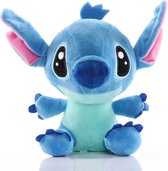Disney Stitch pluche model cartoon pop anime speelgoed 12-20cm- Blauw