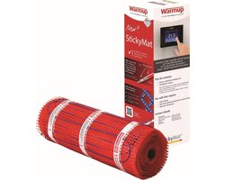 1.0m² StickyMat 200W/m² Elektrische vloerverwarming mat