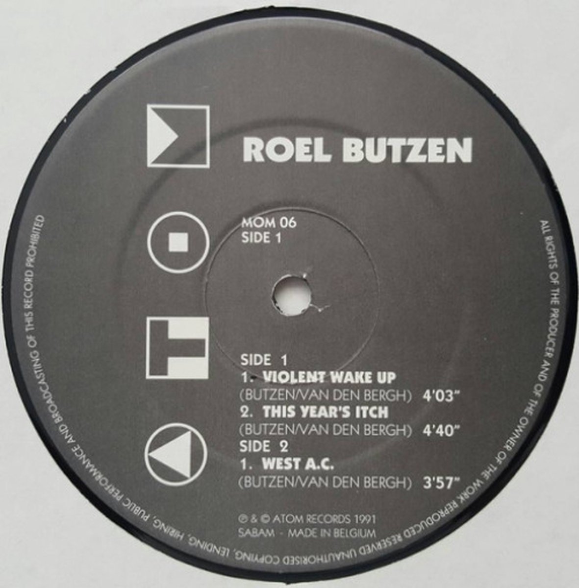 Roel Butzen - Violent Wake Up