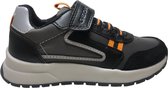 Geox - Briezee - Mt 34 - Velcro elastiek sportieve sneaker - zwart orange