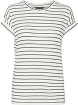 Vero Moda Vmbrianna Ss O-Neck Pullover Snow White WIT XL