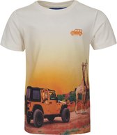 SOMEONE DIDIER-SB-02-A Jongens T-shirt - ECRU - Maat 134