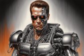 Terminator | Arnold Schwarzenegger | Arnold | Filmposter | 61x91cm | Film Art | Wanddecoratie | Moderne Kunst | Muurposter | MT | Geschikt om in te lijsten
