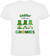 Chillin with my gnomies Heren T-shirt - st patricks day - feestdag - irish - dublin - festival - pub - ierland
