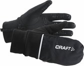 Gants de vélo Craft Hybrid Weather Glove - Taille S - Noir / Noir