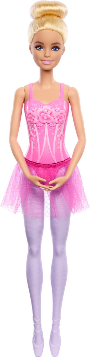 Barbie Ballerinapop - Met roze tutu - 32,5 cm - Barbiepop — cadeau in Spellen & Speelgoed - foto 4