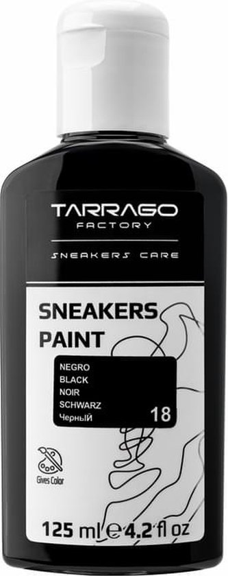 Tarrago sneakers paint - 018 - black - 125ml