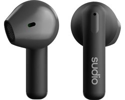 In-ear Bluetooth Hoofdtelefoon Sudio A1 True Wireless Zwart