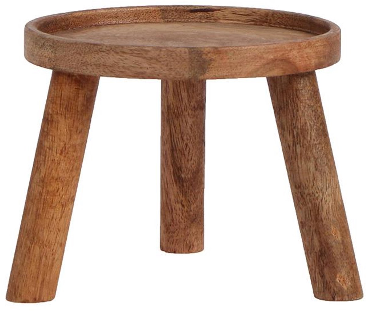 Kolibri Home | Plantenstandaard - Houten planten verhoging - Ø 12 cm