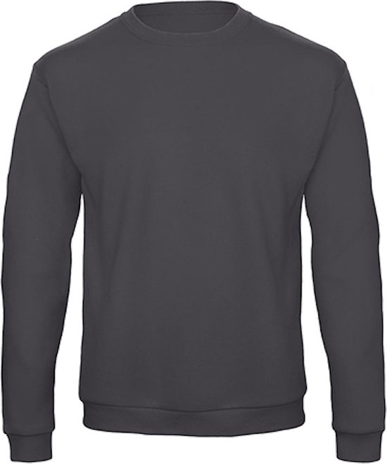 Sweater 'ID.202' met ronde hals B&C Collectie maat 4XL Antraciet