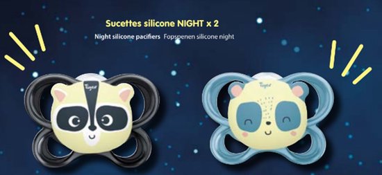 Tigex - Soft mini Physio - fopspenen - 2 stuks - 18-36 maanden van Tigex — afbeelding 2