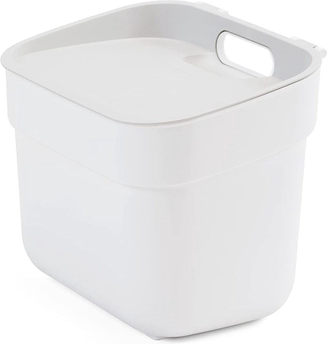 Goedkoopste Klaar om op te halen 5L prullenbak, perfect voor het scheiden van afval, stapelbaar afvalscheidingssysteem, wit.