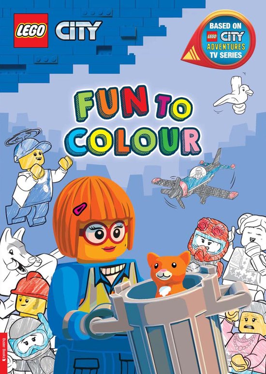 LEGO® Fun to Colour- LEGO® City: Fun to Colour - cover