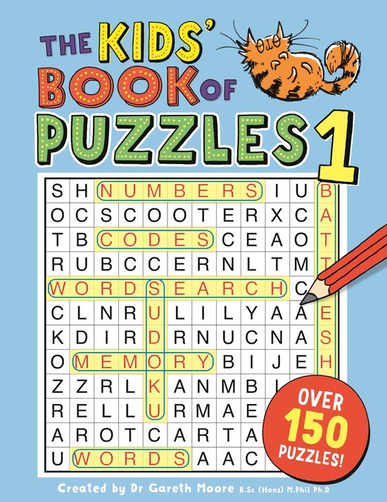 Kids' Book of Puzzles 1 - cover