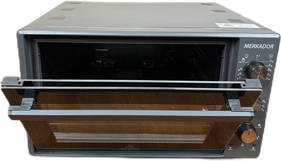 Merkador XL Vrijstaande Oven - 65 Liter - 2000 Watt - Hetelucht