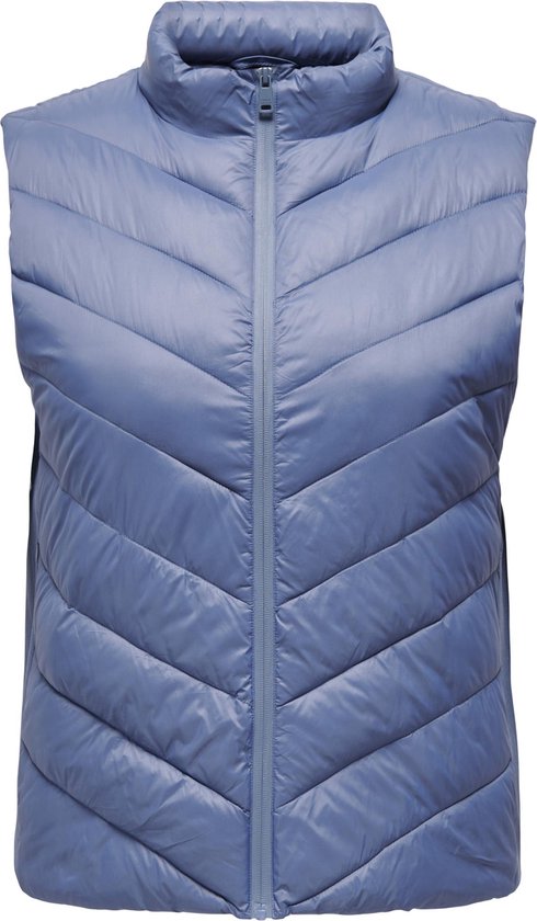 Only Carmakoma Carsophie Bodywarmer Blauw Maat M 46/48 - ONLY CARMAKOMA