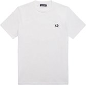 Fred Perry - Ringer T-Shirt Wit - Heren - Maat L - Slim-fit