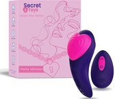 Secret Toys® Panty Vibrator - Vibrators voor Vrouwen - G-Spot & Clitoris Stimulatie - Erotiek - Sex Toys Voor Vrouwen en Koppels - Afstandsbediening - 9 Standen - Fluisterstil & Discreet