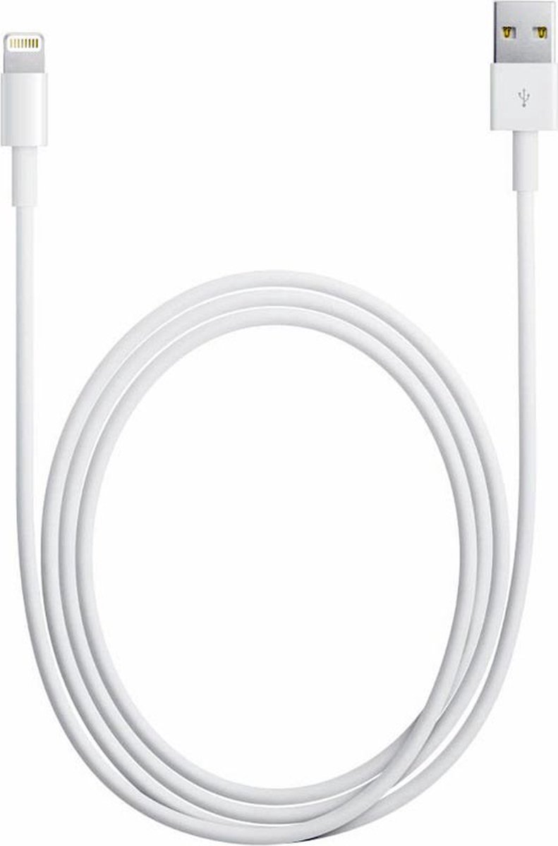 Jumada's 2x iPhone Oplader Kabel - 2m Compatibel met Apple iPhone - Lightning USB Kabel - iPhone Lader