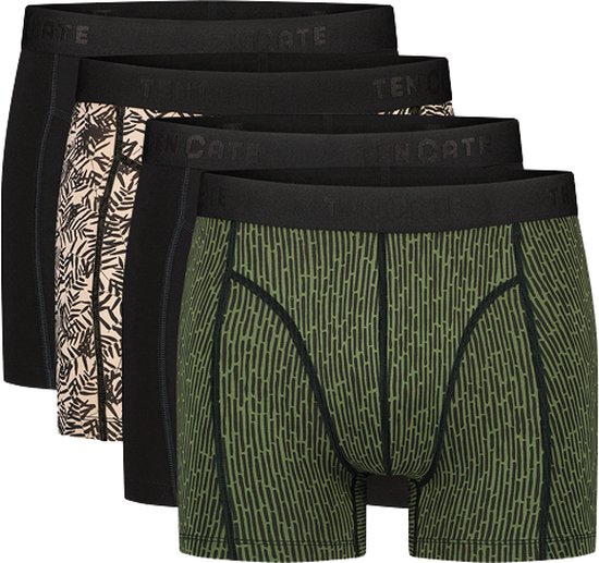 Ten Cate 4-Pack Heren Boxershorts - Leafs pack - L - Groen