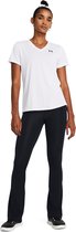 Under Armour Tech SSV- Solid Dames Sportshirt - Wit - Maat S
