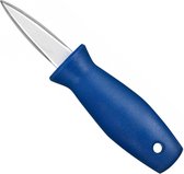 Déglon Surclass® Lancette à Huître Inox - Professioneel Oestermes - 5cm Lemmet - Blauw Handvat