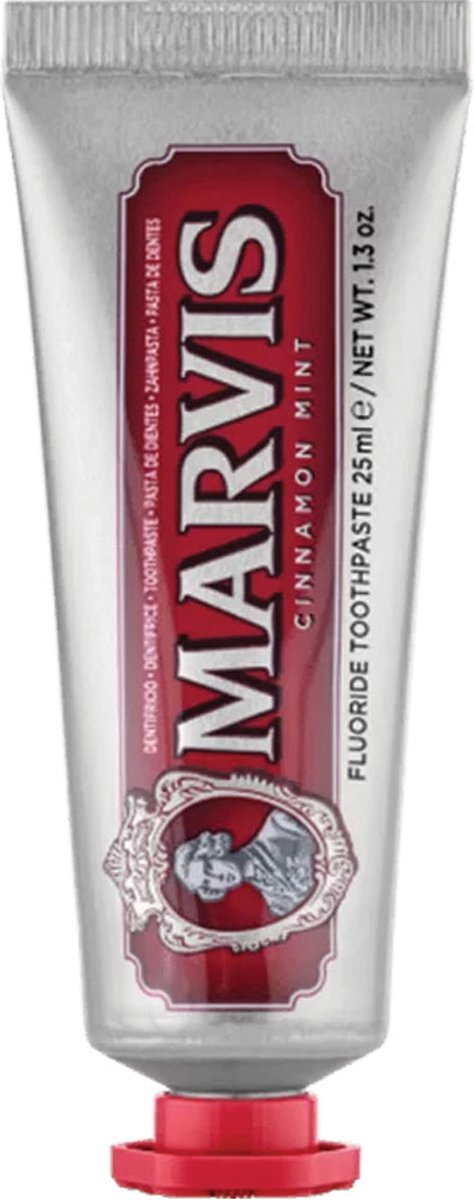 Tandpasta met Fluoride Marvis Munt Kaneel (25 ml)