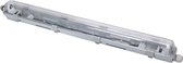 LED Waterdichte TL Armatuur - Velvalux Strela - 60cm - Enkel - Koppelbaar - Waterdicht IP65