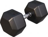 Gorilla Sports Dumbbell - 1 x 32,5 kg - Gietijzer - Hexagon - Halter