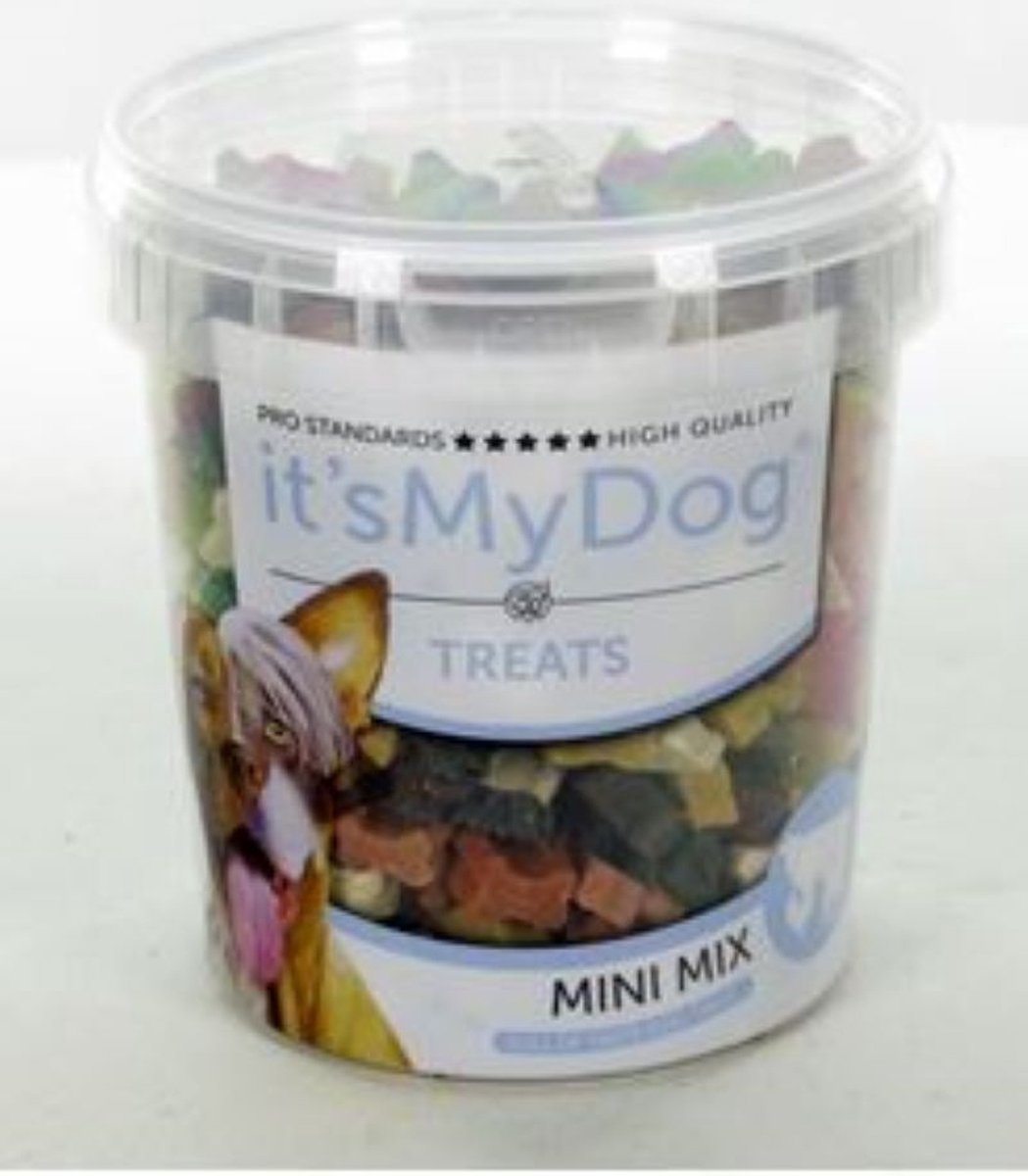 It's my dog treats minimix - training snoepjes voor de hond - 500 gram - emmertje