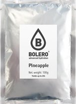 Bolero Siropen – Pineapple Ananas Grootverpakking / Bulk (zak van 100 gram)